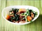 Ruccola-Mandarinen-Salat mit Walnuss