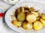 "Bratkartoffeln" mal ganz anders und sogar gesund, mit Dip