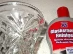 Kalk & Dreck aus Glasvasen mit Glaskeramikfeldreiniger entfernen