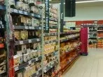 Falsch rum im Supermarkt