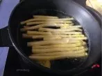 Spargel super einfach garen in der Pfanne