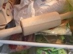 Kuchenteig leichter ausrollen mit kaltem Nudelholz