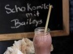 Warme Schokomilch mit Baileys