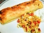 Kartoffel-Spinat-Strudel mit Feta