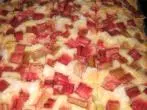 Leckerer Rhabarberkuchen