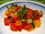 Gurken-Tomaten-Paprika Gem&uuml;se