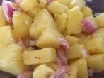 Kartoffelsalat in 25 Minuten aus der Mikrowelle