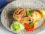 Eierpfannkuchen mit Thunfisch