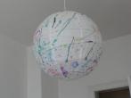 Schöne einzigartige Lampe basteln - nicht nur fürs Kinderzimmer