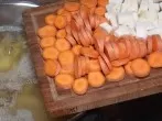 Kartoffelsuppe mit Möhren und Kohlrabi