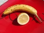 Bananen-Zitronen-Eiscreme, ganz einfach und köstlich