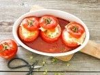 Gebackene Tomaten mit Schafsk&auml;se und <strong>Gouda</strong> &uuml;berbacken