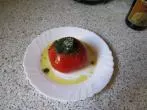 Tomaten mit Dillhaube
