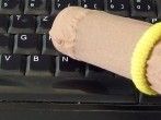 Computertastatur schnell reinigen