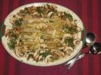 Champignon-Spargel-Salat mit Kresse und <strong>Ei</strong>