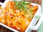 Nudelauflauf mit Hackfleisch und Paprika