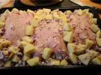 Weihnachtsgänsebrust mit Apfelrotkohl für 10 Personen