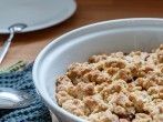 <strong>Rhabarber</strong>-Crumble