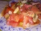 Papa-Salat: Tomaten-Eier-Bierschinken-Salat