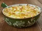 Hackbraten mit Kartoffelgratin - aus einer Form