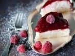 Frischk&auml;setorte / Philadelphia-Torte mit <strong>Himbeeren</strong>