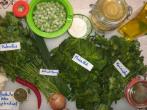 Erbsenbällchen mit vielen Kräutern - vegetarisch