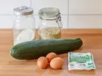 Vegetarischer Zucchini-Burger