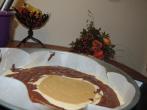 Marmorierter Espresso-Kakao-Rührkuchen