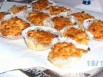 <strong>Muffins</strong> mit geschmorten Zimtäpfeln & Mandeln