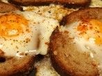 F&uuml;r den schnellen Hunger: Gebratenes Brot mit <strong>Ei</strong>