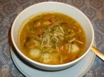 Blitz-Gemüsesuppe mit Hilfe der Küchenmaschine