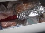Pinsel trocknen nicht ein - zwischendurch einfrieren