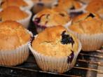 Erdnussbutter-Blaubeer-Muffins - Peanut Butter Blueberry Muffins