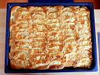 Ruckzuck-<strong>Apfelkuchen</strong> mit &Ouml;l vom Blech