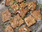 Gebratenes Brot / günstiges & schnelles Mittagessen