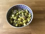 Kartoffelsalat mit Fisch - Schlesischer Kartoffelsalat