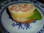 Käse-Lachs-Rolle