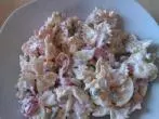Nudelsalat - mit saurer Sahne ohne Mayonnaise