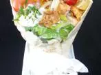 Wraps mit Hähnchenfüllung