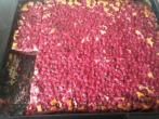 Johannisbeerkuchen mit Schmand-Puddingcreme