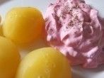 Pellkartoffeln mit Rote-Bete-Quark