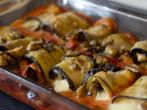 <strong>Vegetarische</strong> Auberginen-Cannelloni