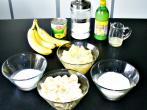 Exotischer Bananen-Kokosnuss-Ananas-Aufstrich