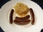 <strong>N&uuml;rnberger</strong> Bratw&uuml;rste mit Sauerkraut