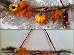 Herbstliche T&uuml;r- oder <strong>Wanddeko</strong> selber herstellen
