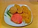 Kasseler in Sauerkraut und Gwichste Knödel (Mehlknödel)