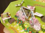 Geldgeschenk f&uuml;r Fahrrad basteln