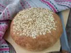 Haferflocken-Quark-Brot - wenn Weizen ein Tabu ist
