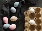 <strong>Ostereier</strong> mit Naturmaterialien f&auml;rben und verzieren