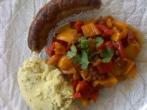 Schnelle Bratwurstpfanne